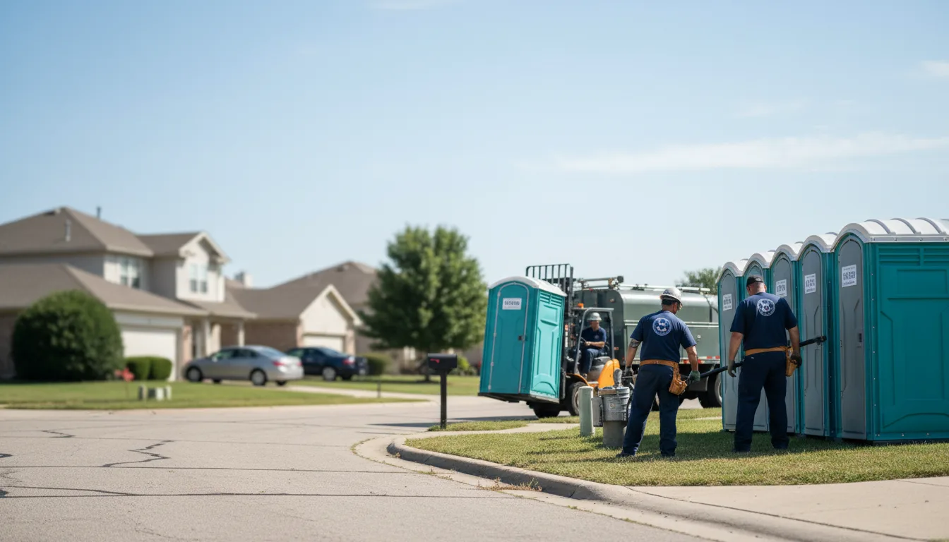 Porta Potty Rental in Mount Perry, OH near me